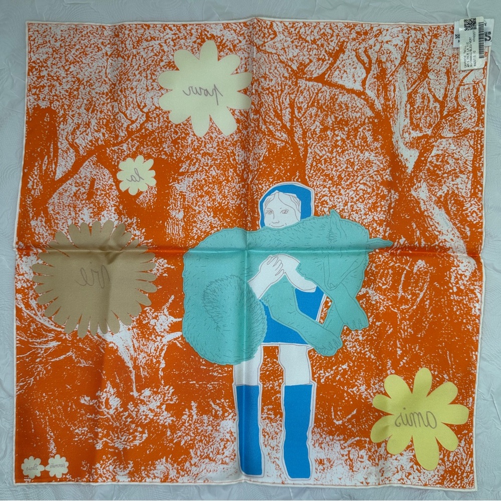 Hermes Amis pour la Vie scarf 45 - Picture 4 of 6